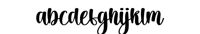 Darling Birthday Font LOWERCASE