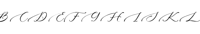 Darling Buttery Font UPPERCASE