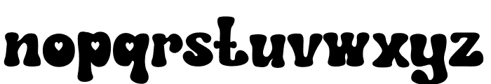 Darling Retro Font LOWERCASE