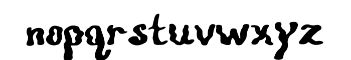 Darling Wave Font LOWERCASE