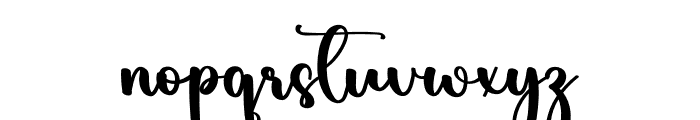 Darling Writing Font LOWERCASE