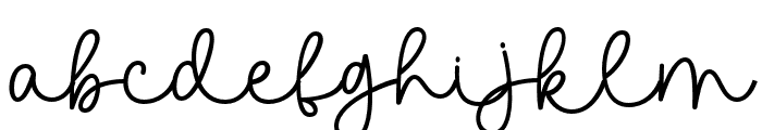 DarlingGarden-Regular Font LOWERCASE