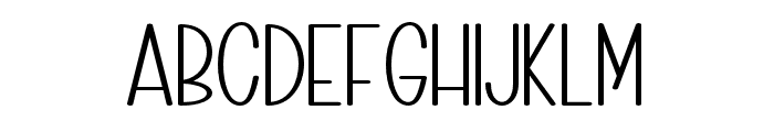DarlingGardenSans-Regular Font UPPERCASE