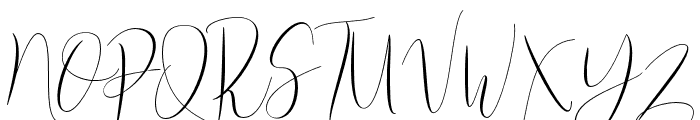 DarlingScript-Regular Font UPPERCASE