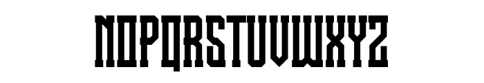 Dartbox Retro Effect SVG Font UPPERCASE