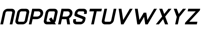 Dasamuka Italic Font UPPERCASE