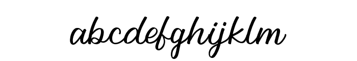 Dashania-Regular Font LOWERCASE