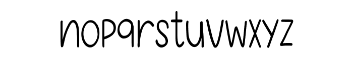 Dasiy memo Font LOWERCASE