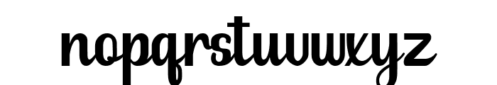Daslya Font LOWERCASE