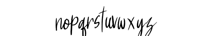 Dastend-Regular Font LOWERCASE