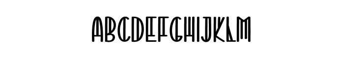 Dated Font UPPERCASE