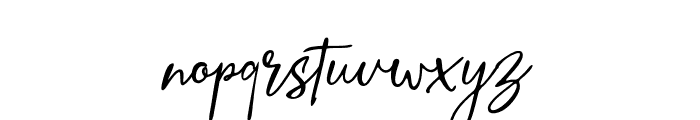 Dathonist Font LOWERCASE