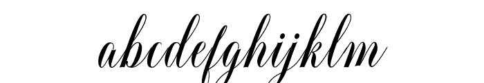 Daughter Script Font LOWERCASE