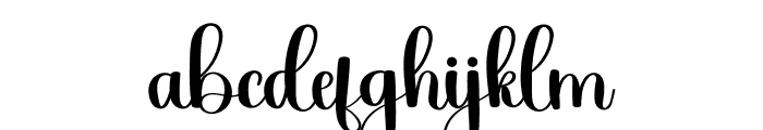 Daugther Font LOWERCASE