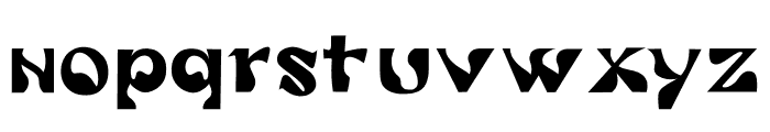 Dausse Font LOWERCASE