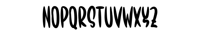 Dauting Font LOWERCASE