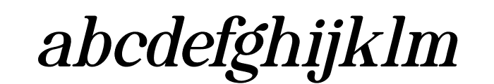 Davey Veretti Italic Font LOWERCASE