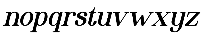 Davey Veretti Italic Font LOWERCASE