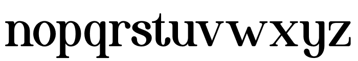 Davey Veretti Font LOWERCASE