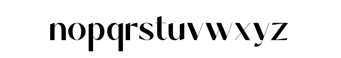 Davinca Font LOWERCASE