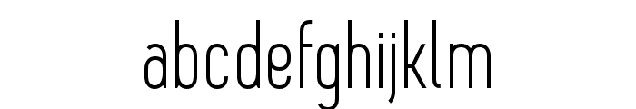 DavishLight-Regular Font LOWERCASE