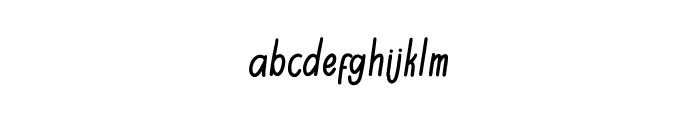 Dawn Kids Font LOWERCASE