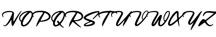 Daxar Signature Bold Font UPPERCASE