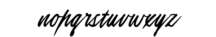 Daxar Signature Font LOWERCASE
