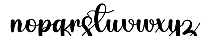 Day Blussful Font LOWERCASE