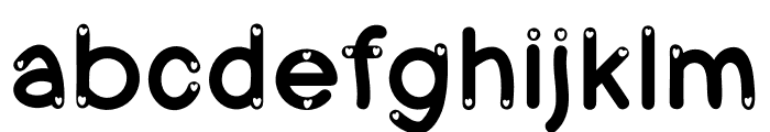 Day of love Font LOWERCASE