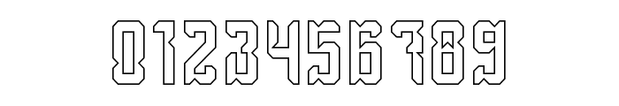 Dayak Shield-Hollow Font OTHER CHARS