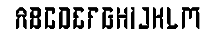 Dayak Shield-Thin Font UPPERCASE