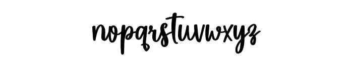Daydreams Font LOWERCASE