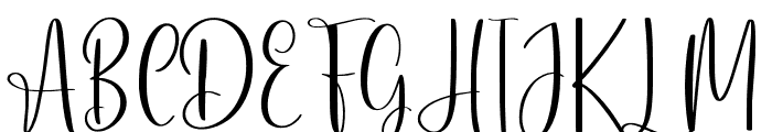 Daygarden Font UPPERCASE