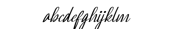 Daylighted Font LOWERCASE