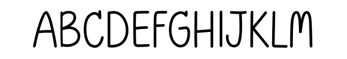 Daylog Font UPPERCASE