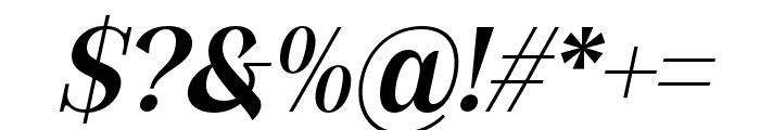 Dayohe Italic Font OTHER CHARS