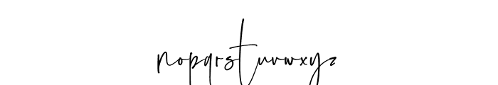 Daystar Font LOWERCASE