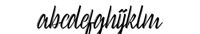 Daystream Font LOWERCASE