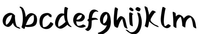 Daywiel Regular Font LOWERCASE