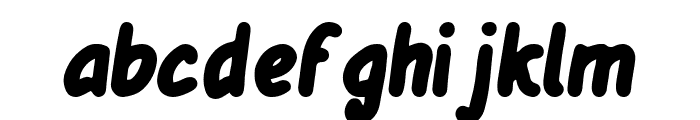 De Peown Font LOWERCASE