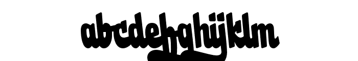 DeBritges Font LOWERCASE