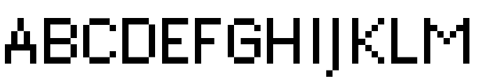 DePixel-Klein Font UPPERCASE
