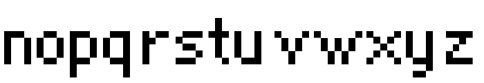 DePixel-Klein Font LOWERCASE