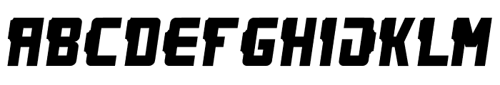 Dead Racing Font LOWERCASE