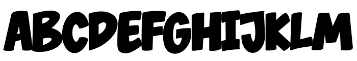 Dead Font UPPERCASE