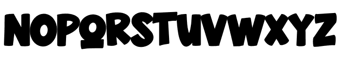 Dead Font UPPERCASE
