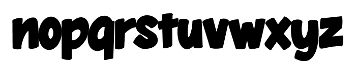 Dead Font LOWERCASE