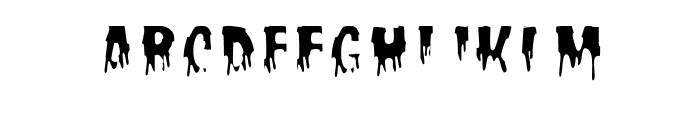 Deadclub Family Effect Font UPPERCASE