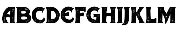 Deadfrog-Regular Font UPPERCASE